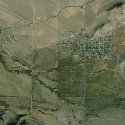 Saguache High Resolution Satellite Map