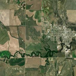 Hodgeman County High Resolution Satellite Map