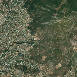 Néa Erythraía High Resolution Satellite Map