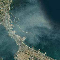 Ryōtsu-minato High Resolution Satellite Map