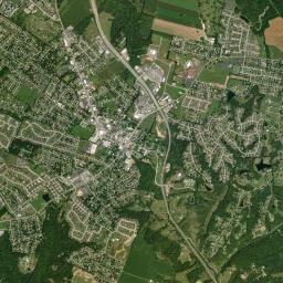 Mount Washington High Resolution Satellite Map