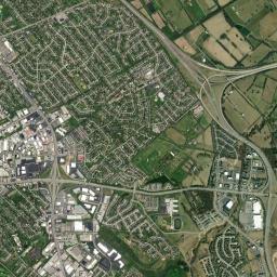 Lexington-Fayette High Resolution Satellite Map