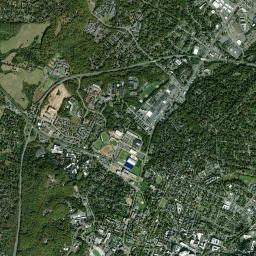 University of Virginia, VA locator map