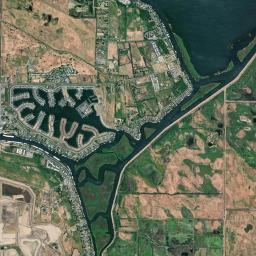 Bethel Island High Resolution Satellite Map