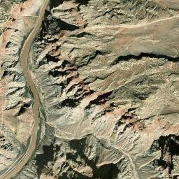 Aerial view of Gypsum Creek