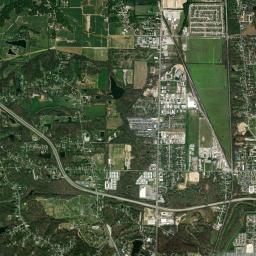 Vanderburgh County High Resolution Satellite Map