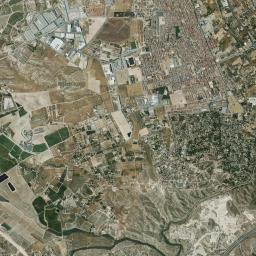 Las Torres de Cotillas High Resolution Satellite Map