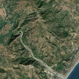 Fiumedinisi High Resolution Satellite Map