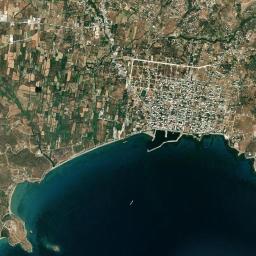 Kárystos High Resolution Satellite Map