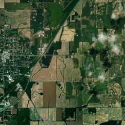 Norris City High Resolution Satellite Map