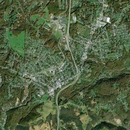 Oak Hill High Resolution Satellite Map