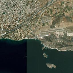 Mégara High Resolution Satellite Map
