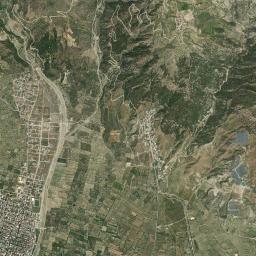 Buharkent High Resolution Satellite Map