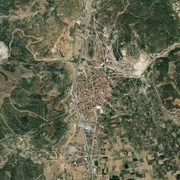 Keçiborlu High Resolution Satellite Map