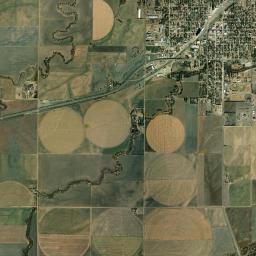 Kinsley High Resolution Satellite Map