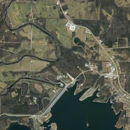 Hermitage, MO locator map