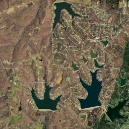 Terre du Lac High Resolution Satellite Map