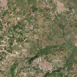 Baucina High Resolution Satellite Map