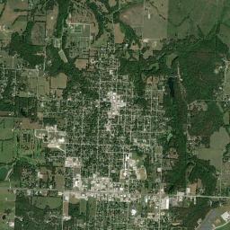 El Dorado Springs High Resolution Satellite Map