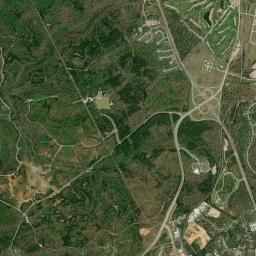 Fort Knox High Resolution Satellite Map