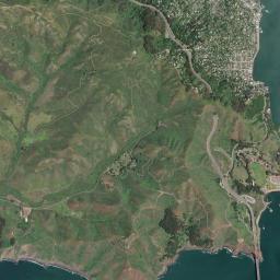 El Camino Real, Golden Gate National Recreation Area, Sausali map(satellite map)