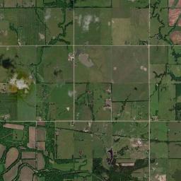 Bourbon County High Resolution Satellite Map