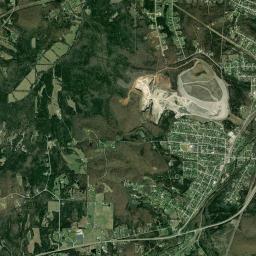 Elvins High Resolution Satellite Map