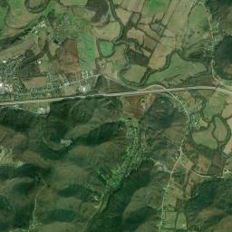 Powell County High Resolution Satellite Map