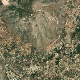 Kouvarás High Resolution Satellite Map