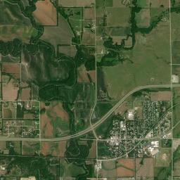 Towanda High Resolution Satellite Map