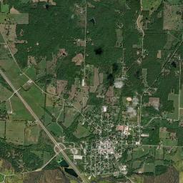 Humansville High Resolution Satellite Map