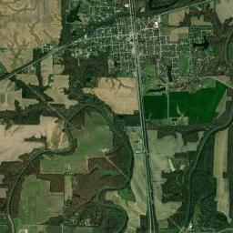 De Soto High Resolution Satellite Map