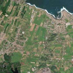 Rabo de Peixe High Resolution Satellite Map