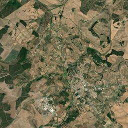 Cercal High Resolution Satellite Map