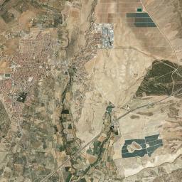 Huéscar High Resolution Satellite Map