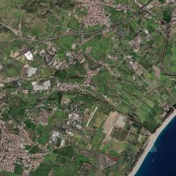 Calatabiano High Resolution Satellite Map