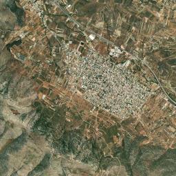 Keratéa High Resolution Satellite Map