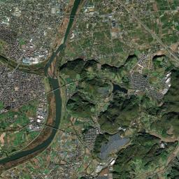 Date-shi High Resolution Satellite Map