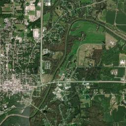 Murphysboro High Resolution Satellite Map