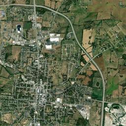 Harrodsburg High Resolution Satellite Map