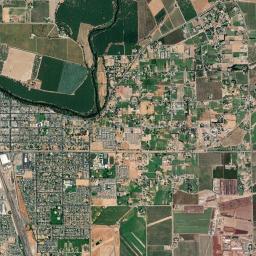 Riverbank High Resolution Satellite Map