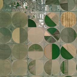 Center High Resolution Satellite Map