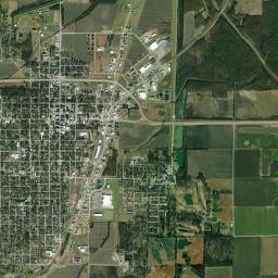Saline County High Resolution Satellite Map