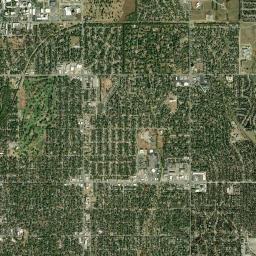 4801-4815 E Central Ave Wichita KS Satellite Map