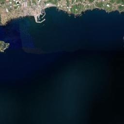 Vila Franca do Campo High Resolution Satellite Map