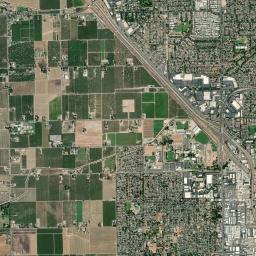 Modesto, CA locator map