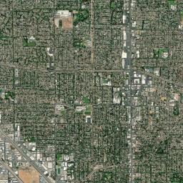 Modesto, CA locator map