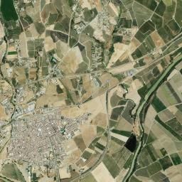 Lora del Río High Resolution Satellite Map