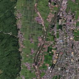 Kitakata High Resolution Satellite Map