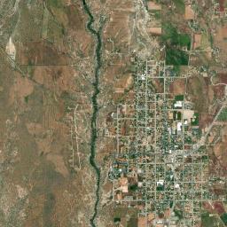 Blanding High Resolution Satellite Map